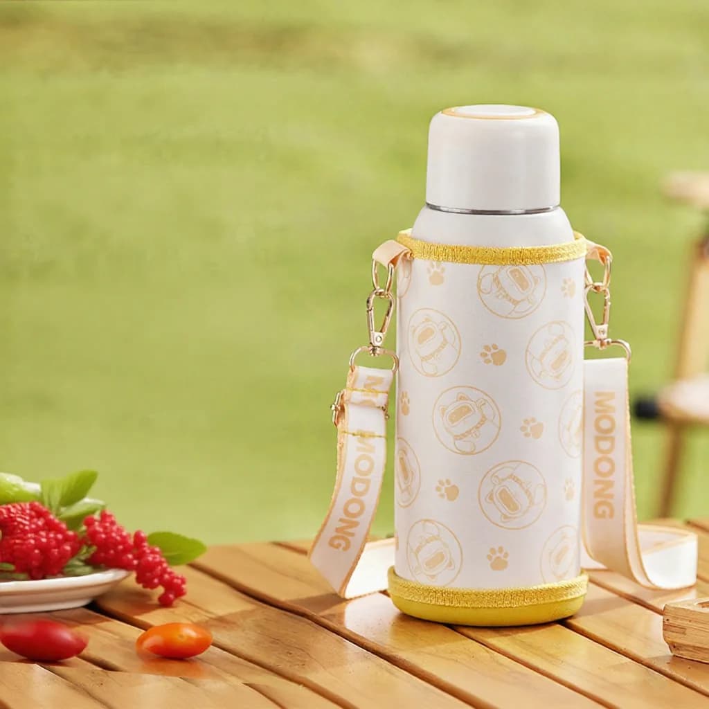 Bärbar elektrisk resemugg 600ml, innerbehållare i 316 rostfritt stål