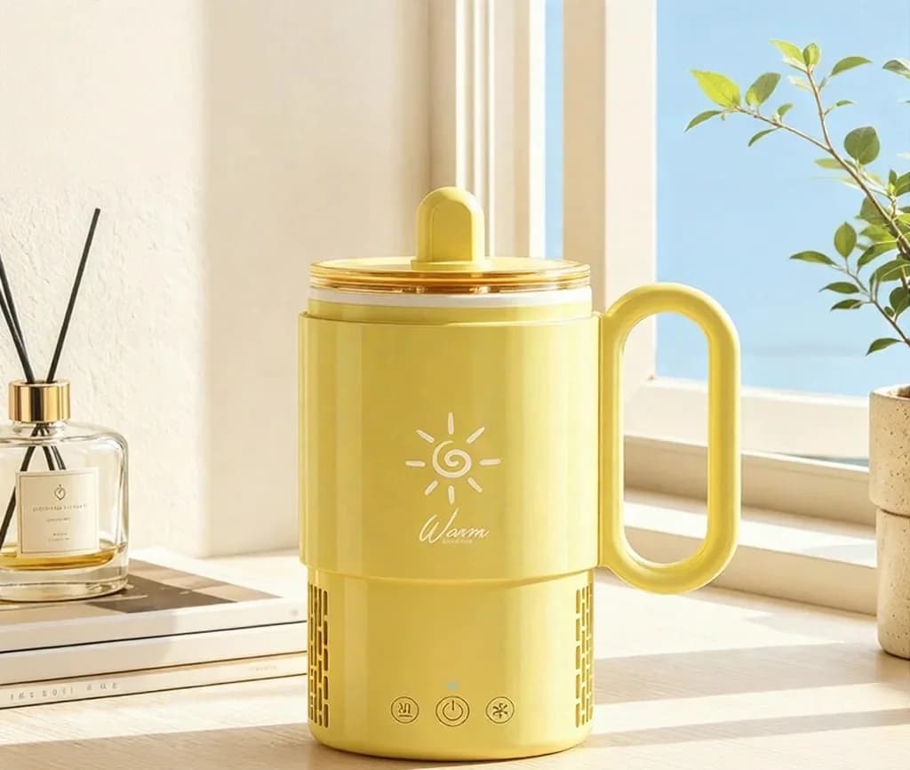 Mini kyl- och värmekopp 450mL 36W pekstyrning