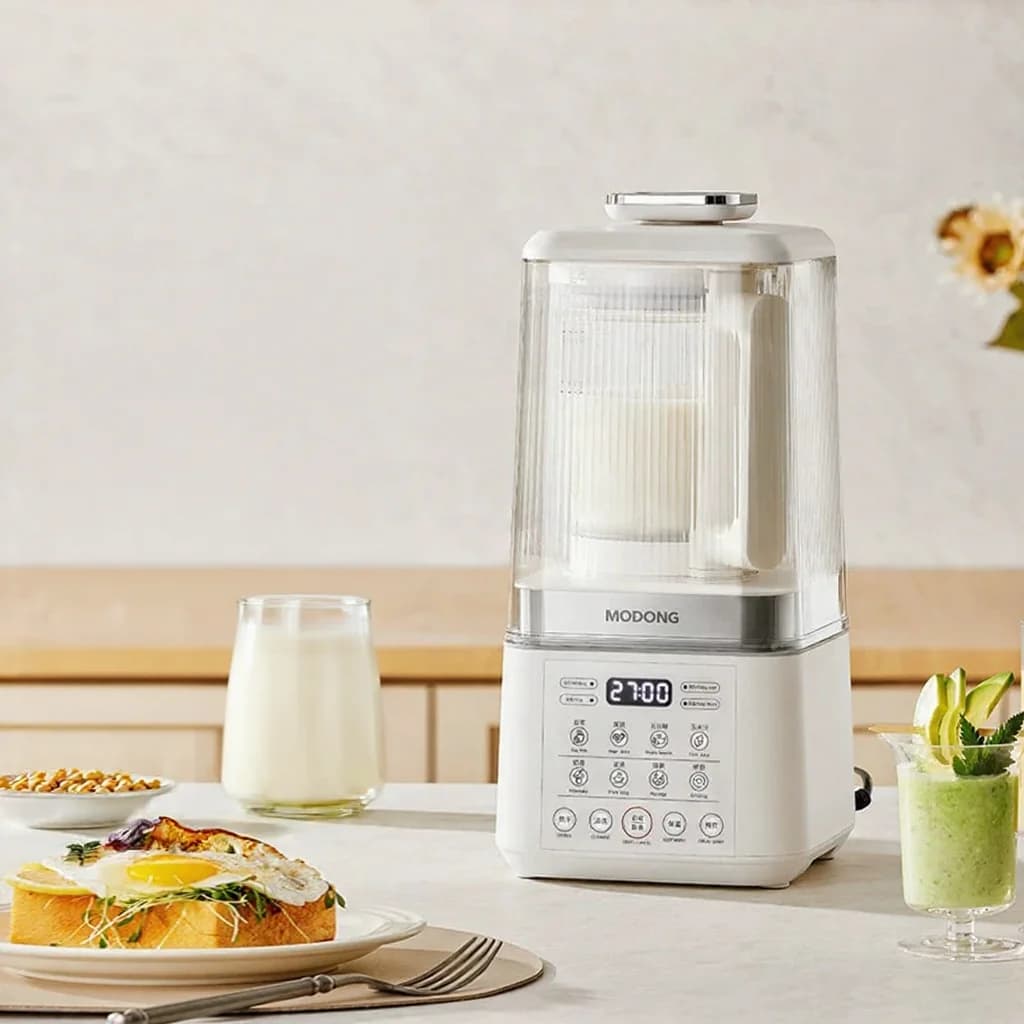 Uppvärmd blender för soppa, juice, barnmat och sojamjölk