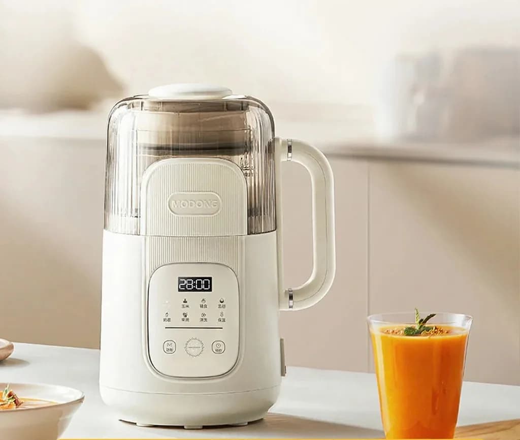 1.2L multifunktionell sojamjölksmaskin och mixer med självrengöring