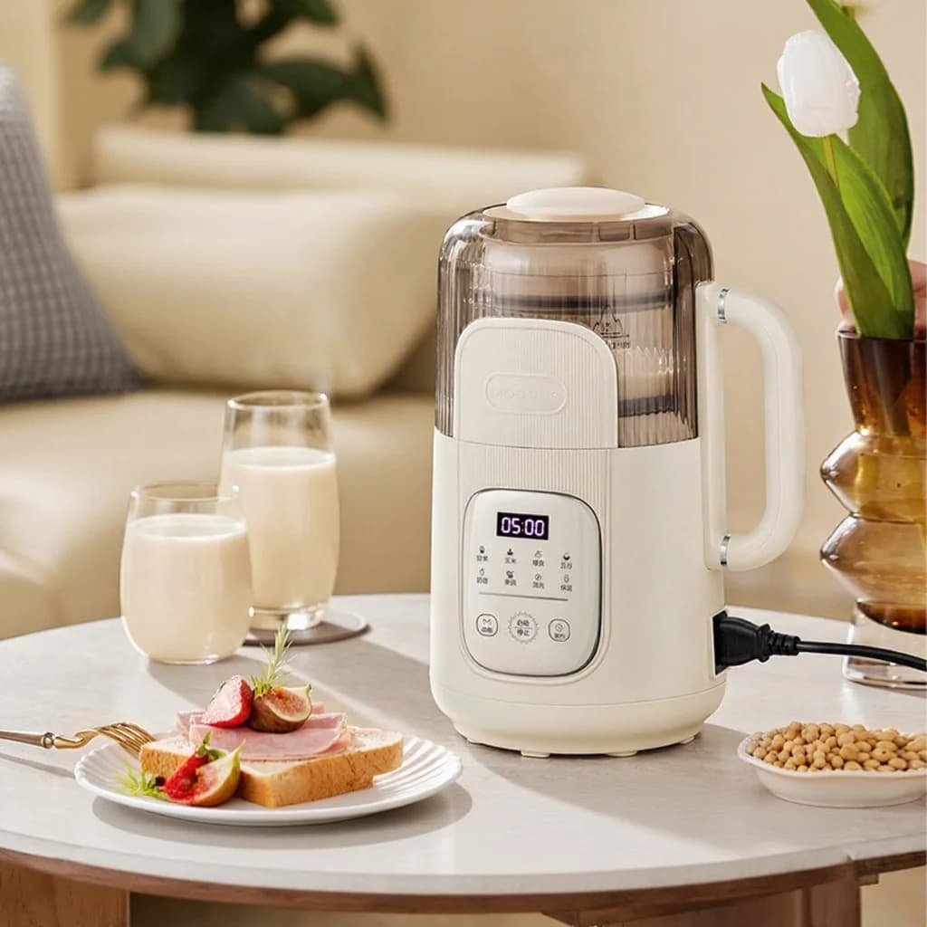 1.2L värmeblender med touchkontroll, glaskropp