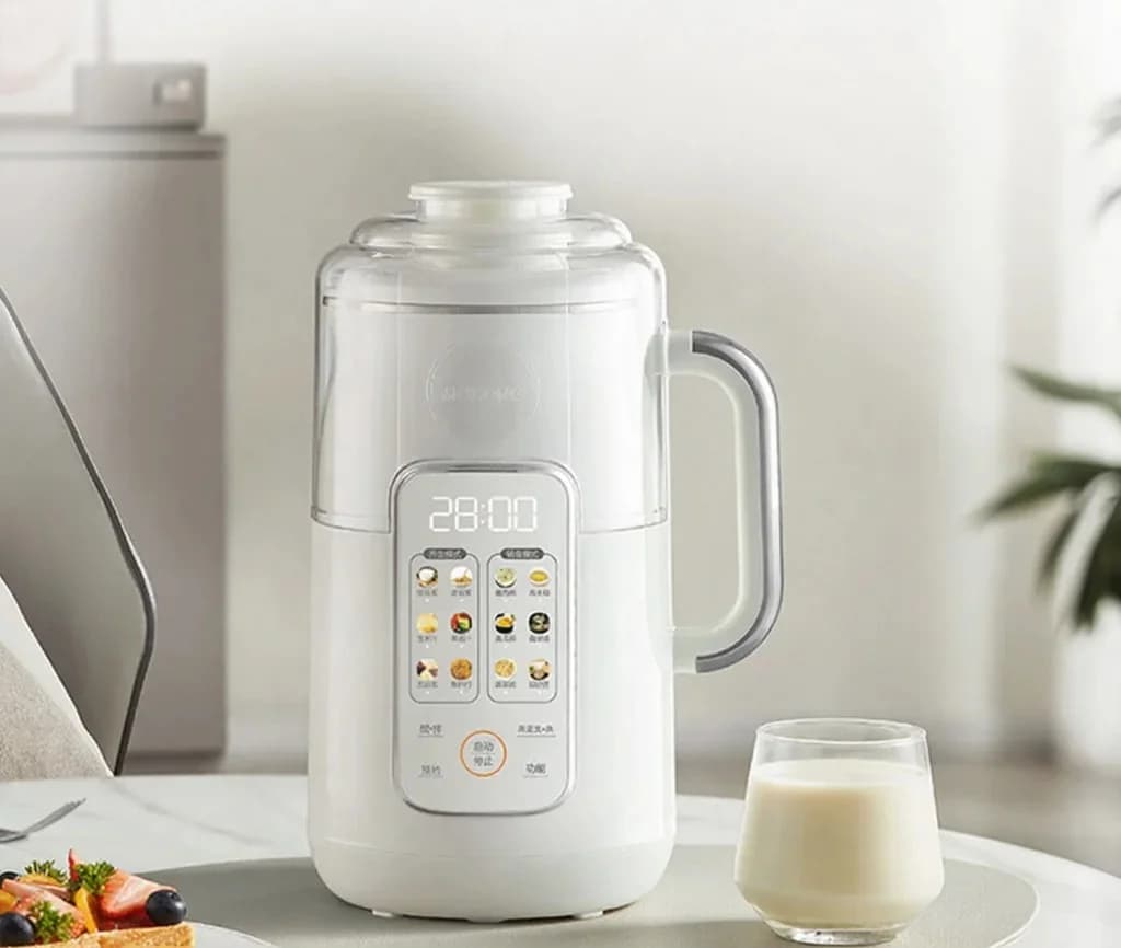 Uppvärmningsblender med 1.2L kapacitet, touchstyrning, rostfritt stål