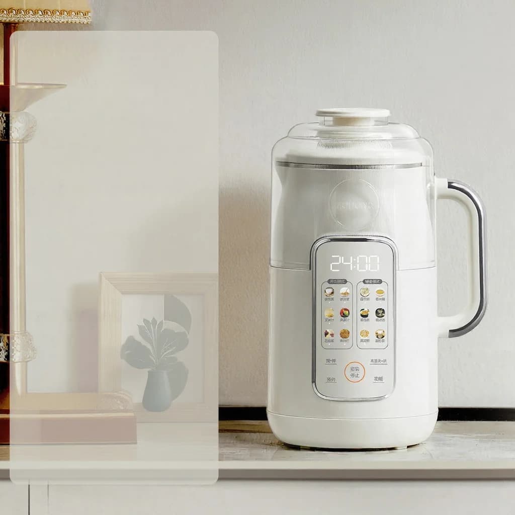 Uppvärmningsblender med 1.2L kapacitet, touchstyrning, rostfritt stål