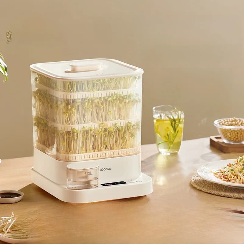 Elektrisk groddmaskin för hemmet 1.5L 20W 3-lagers
