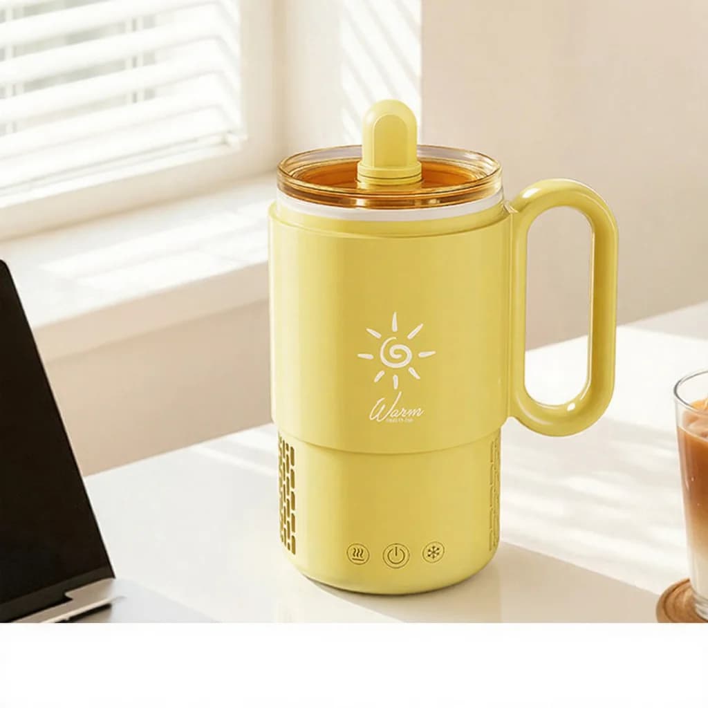 Bärbar värme- och kylkopp 450mL 36W pekstyrning