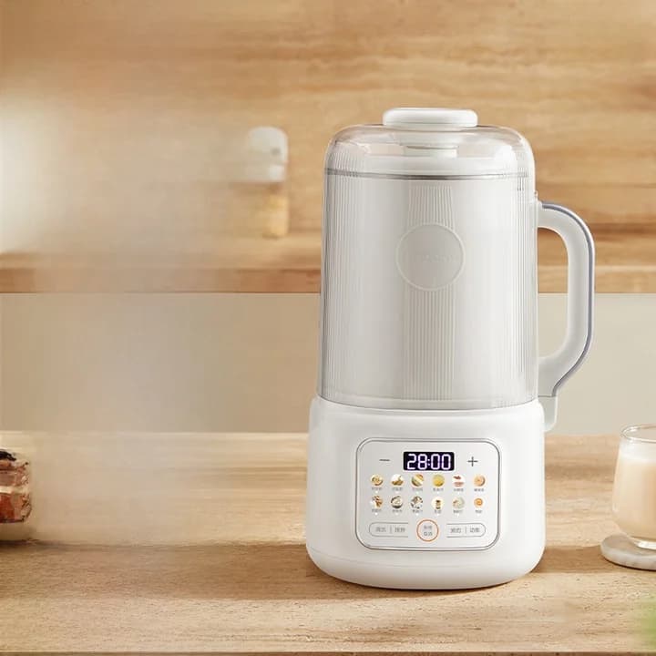 Värmeblender med 1,2 l kapacitet, touchkontroll, rostfritt stål