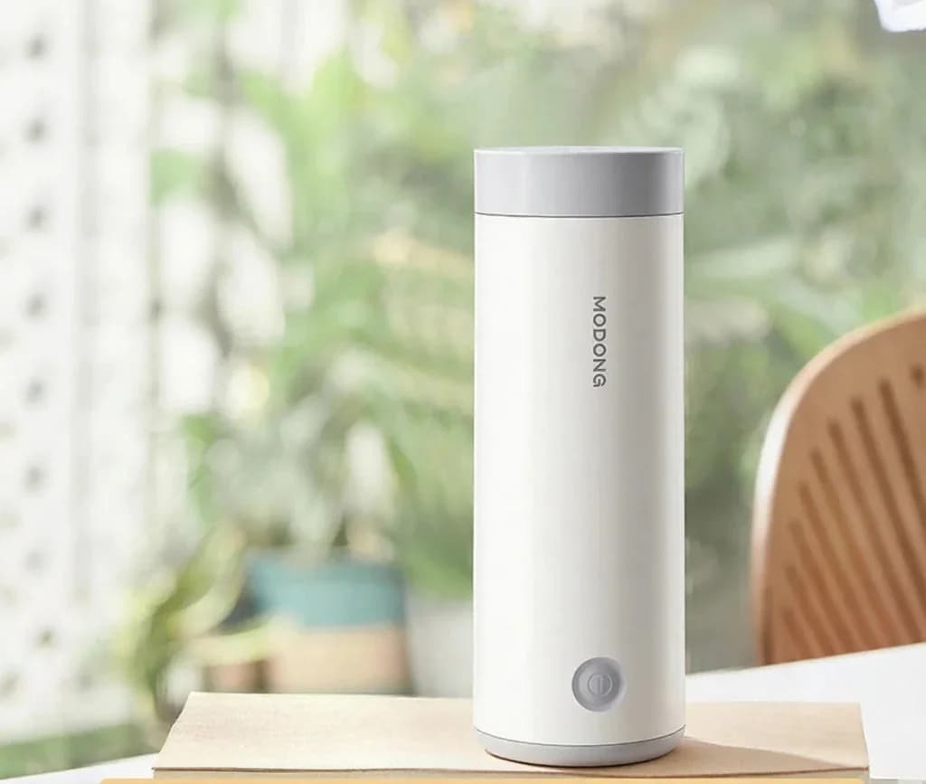 Portabel elektrisk värmemugg i 304 rostfritt stål 300ml 220V