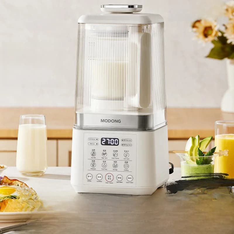 Elektrisk höghastighetsblender och sojamjölksmaskin med värme