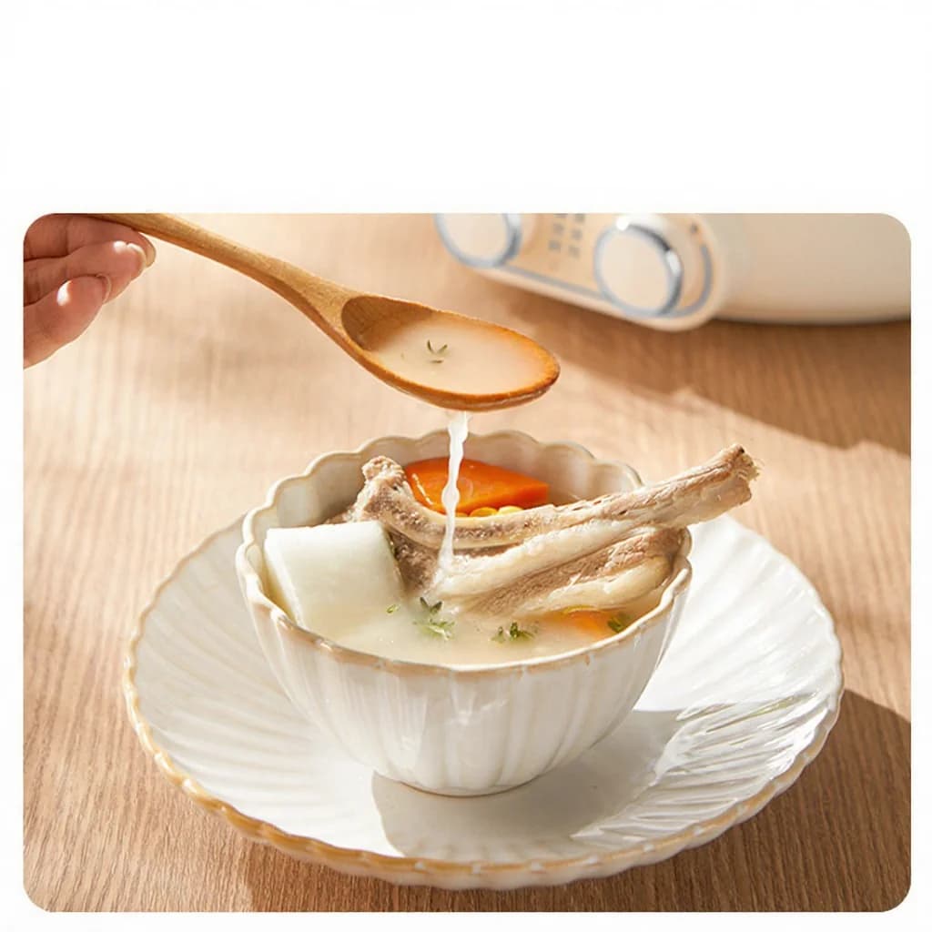 Dubbelzons elektrisk hot pot 6L 7L 8L pekstyrning