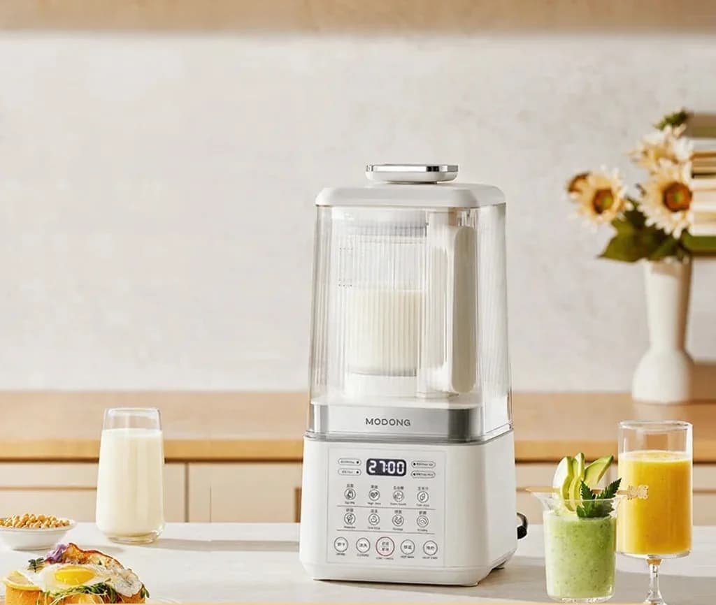 Uppvärmd blender för soppa, juice, barnmat och sojamjölk