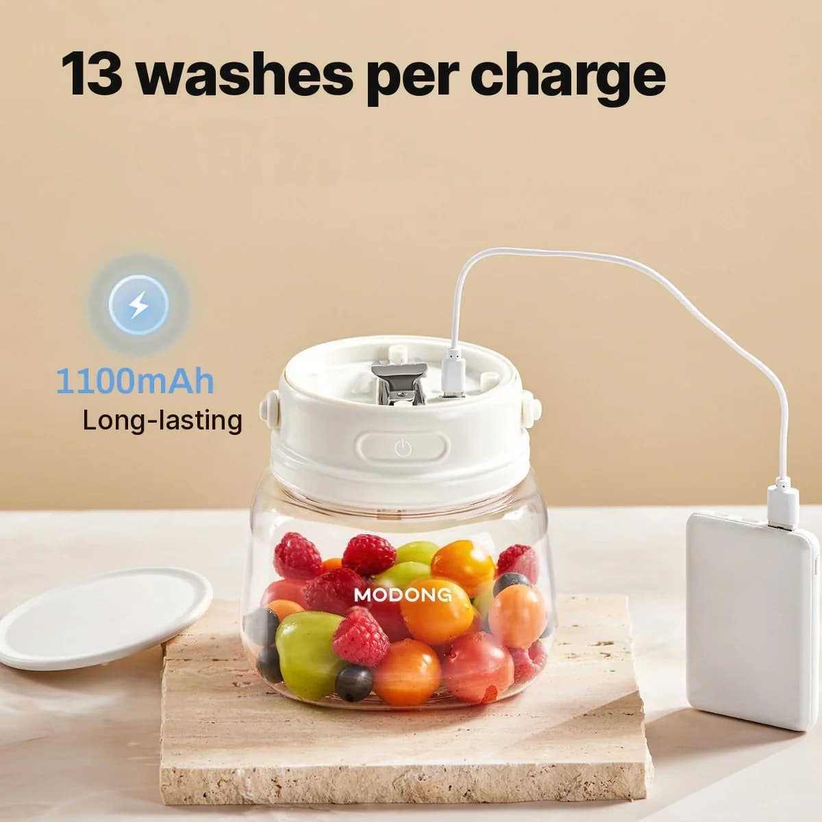 Portabel matrenare för frukt och grönsaker, 4W