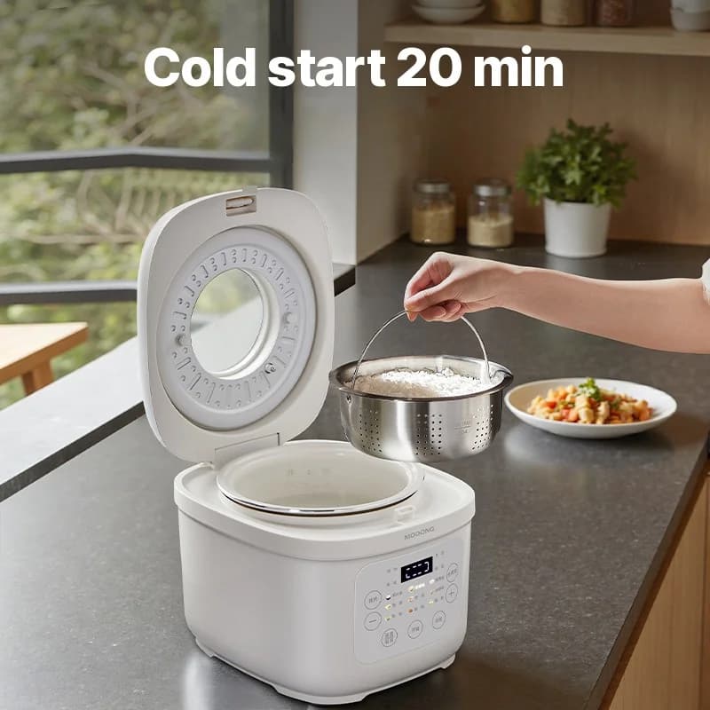 3L elektrisk riskokare med keramisk innergryta, 600W