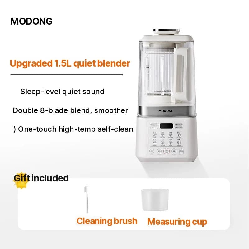 Uppvärmningsmixer med dubbla kannor och automatisk varmhållning