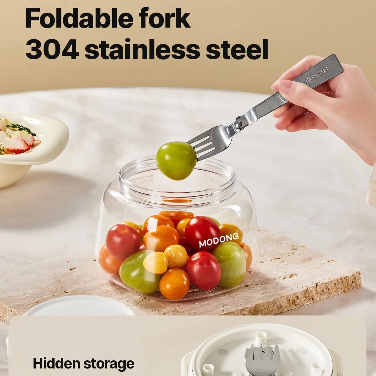 Portabel livsmedelstvätt för frukt och grönsaker, 4W