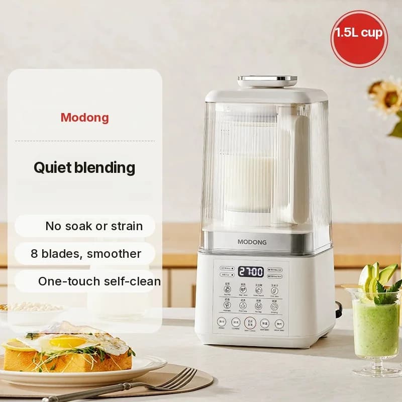 Värmeblender för soppa, juice, barnmat, sojamjölk