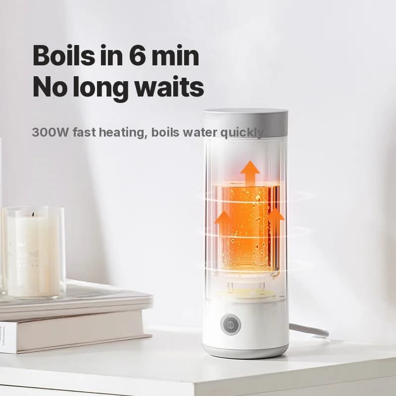 Portabel elektrisk värmekopp 304 rostfritt stål 300ml 220V