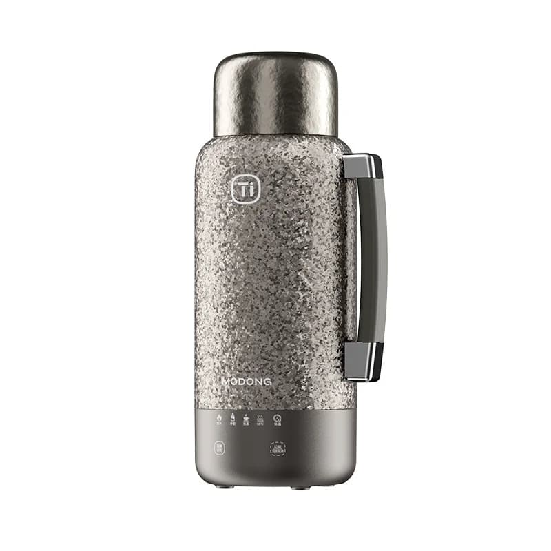 Elektrisk värmekopp i ren titan med isolering 1200ml