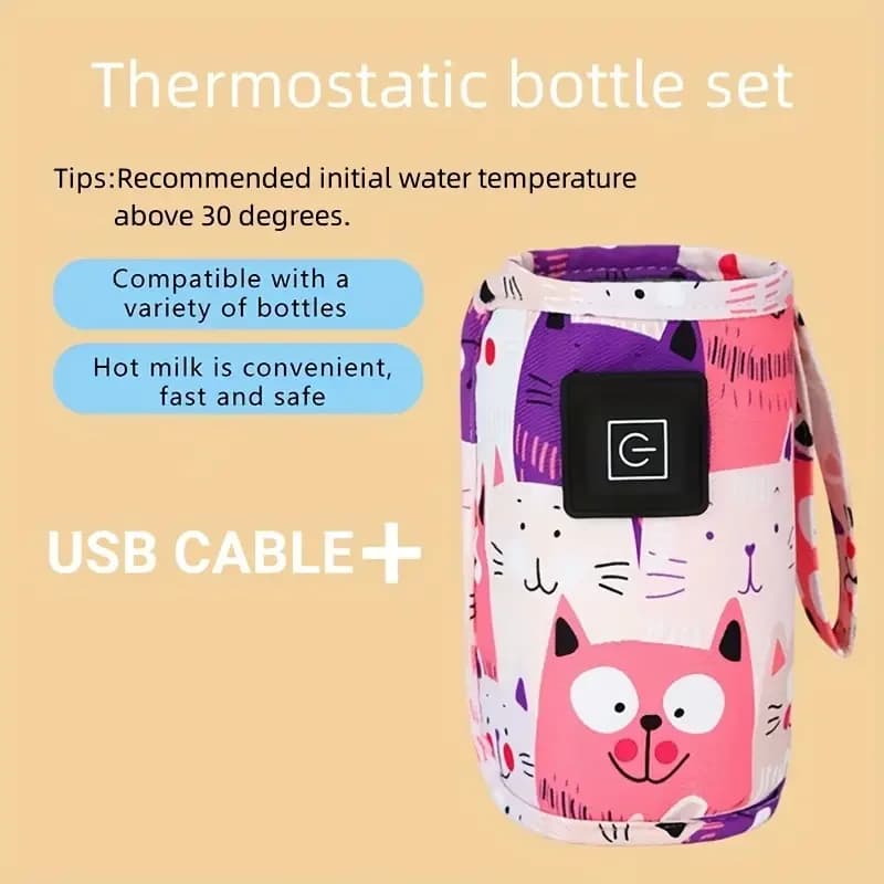 USB flaskvärmare