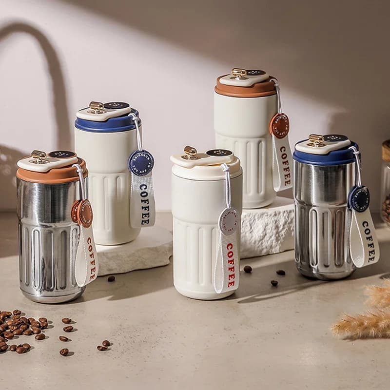 450ml termoskopp med temperaturdisplay