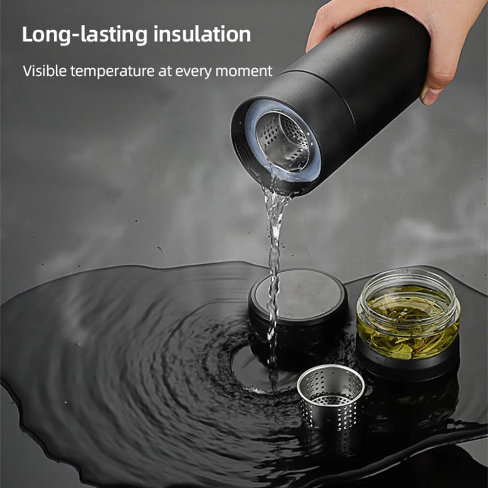 500 ml tekanna med infuser och vakuumflaska
