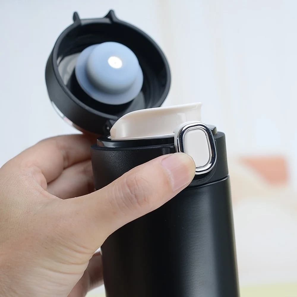 400 ml termoflaska med temperaturdisplay