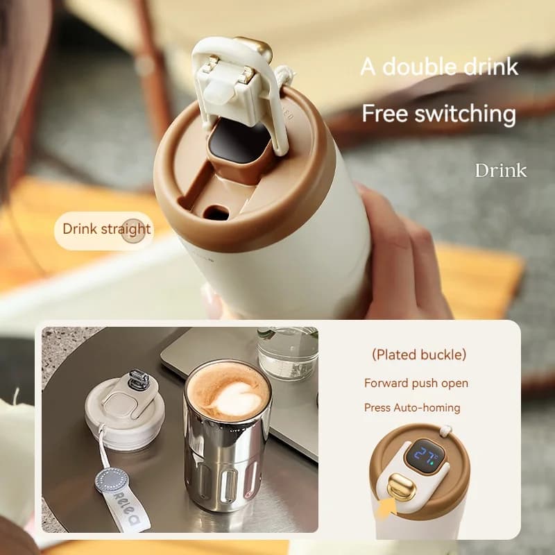 450 ml termo med temperaturdisplay