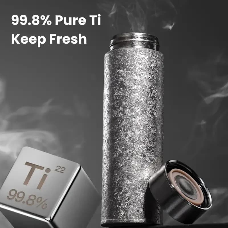 500 ml termomugg i ren titan